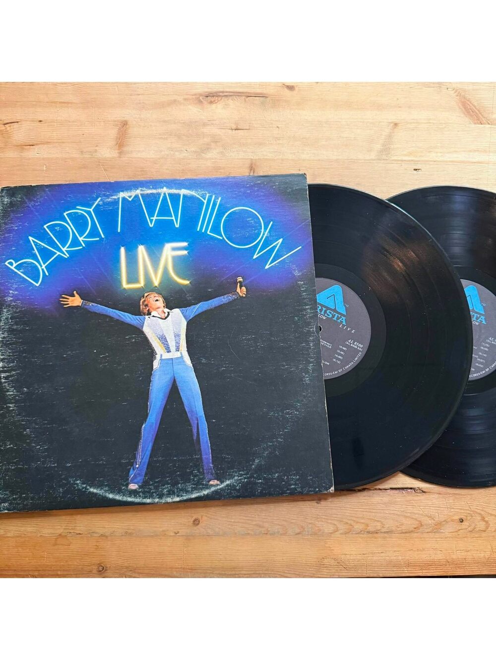 Barry Manilow - Live 33rpm VG+ VR25